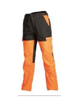 Pantalon vert/fluo orange...