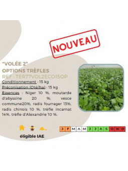 "Volée 2" option trèfle 15 kg