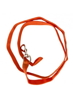 Laisse 1.20m orange fluo