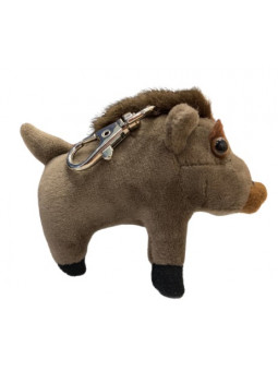 Porte clé peluche sanglier