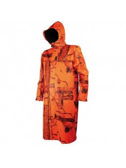 Manteau pluie camo orange